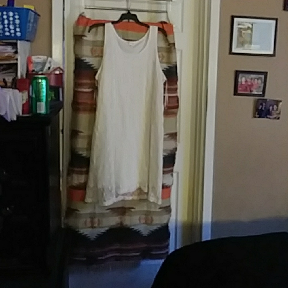 A white dress